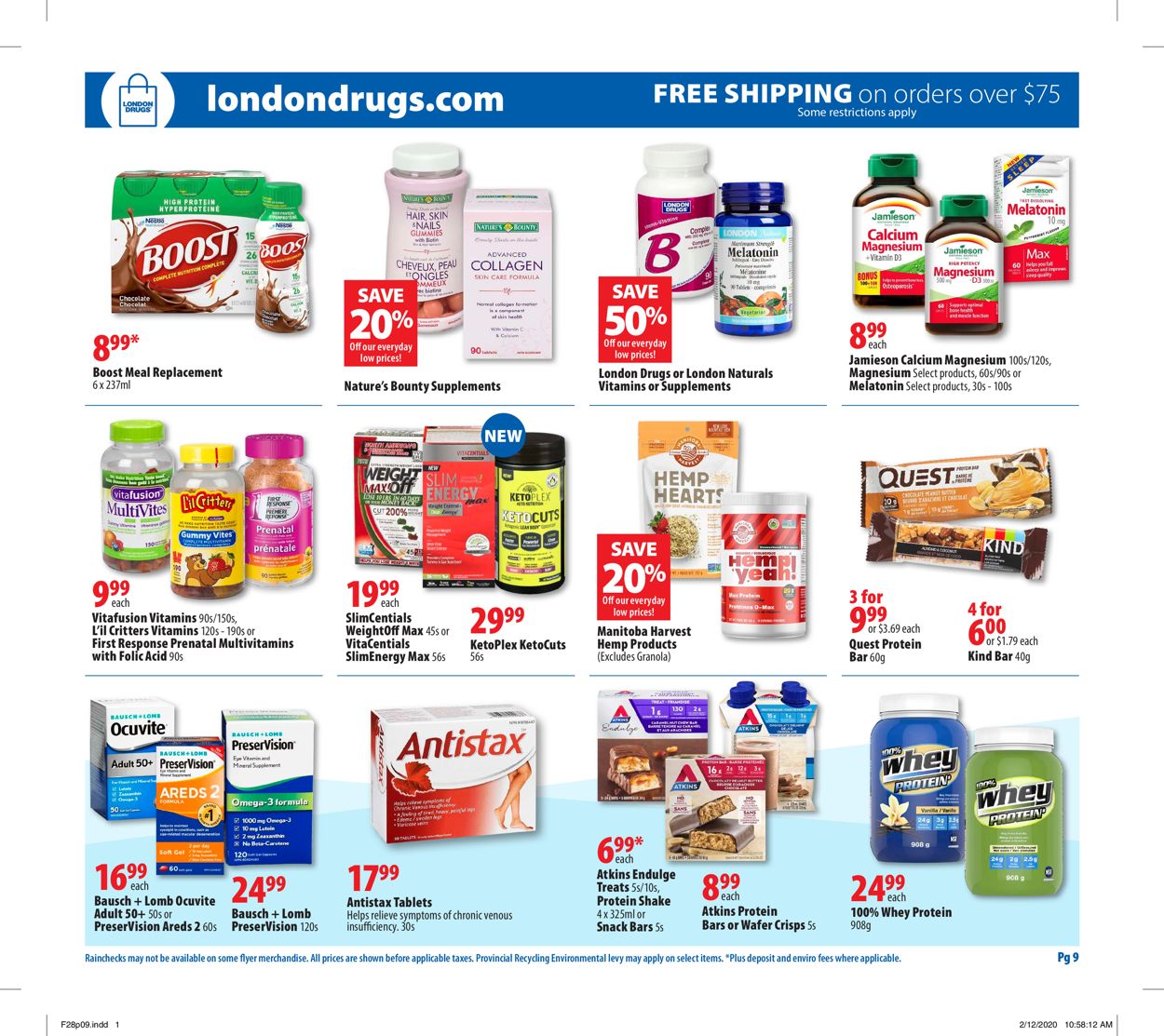 London Drugs Flyer - 02/28-03/04/2020 (Page 9)