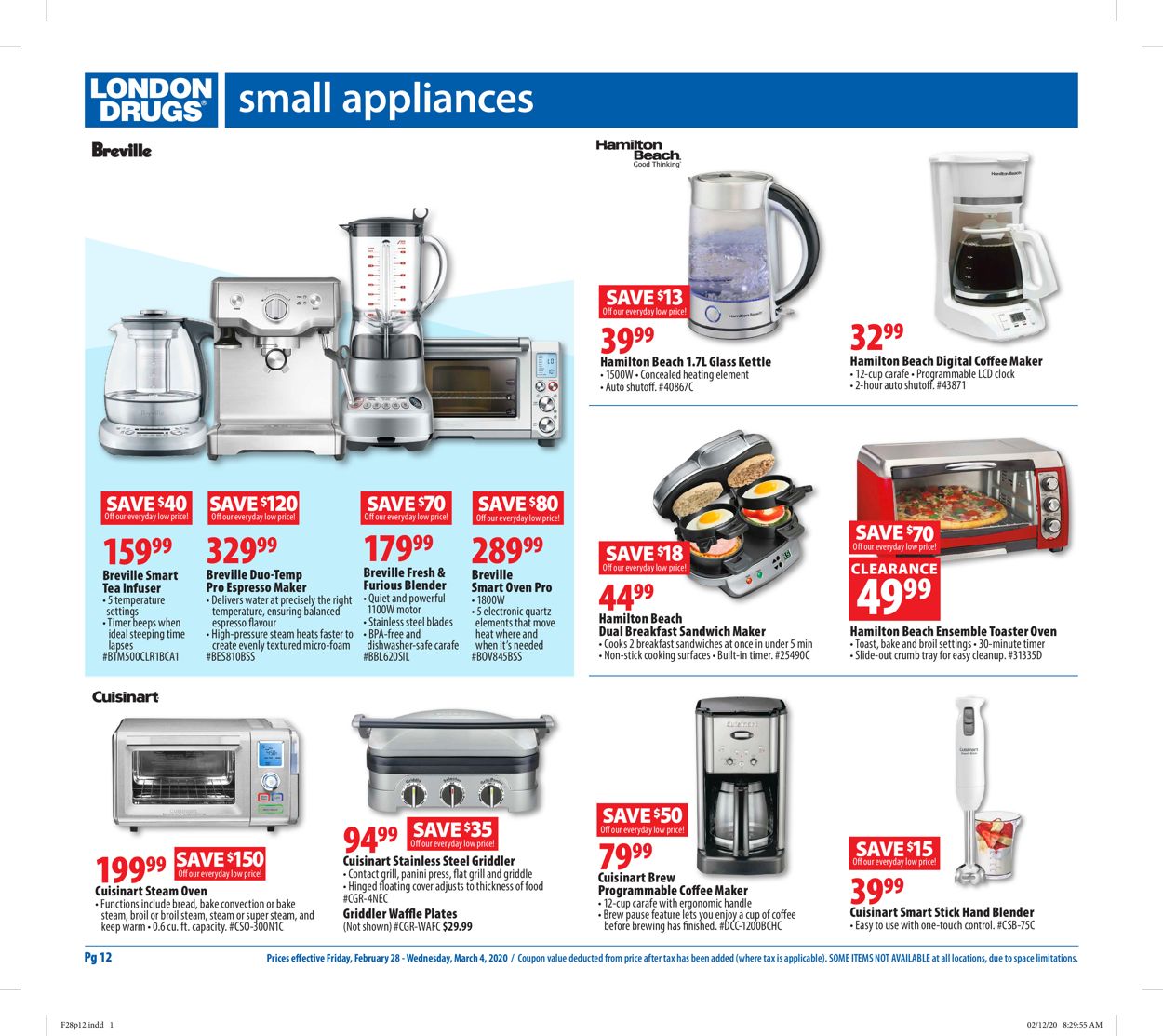 London Drugs Flyer - 02/28-03/04/2020 (Page 12)
