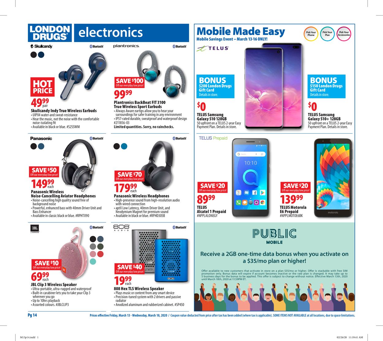 London Drugs Flyer - 03/13-03/18/2020 (Page 14)