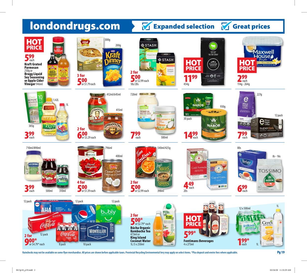 London Drugs Flyer - 03/13-03/18/2020 (Page 19)