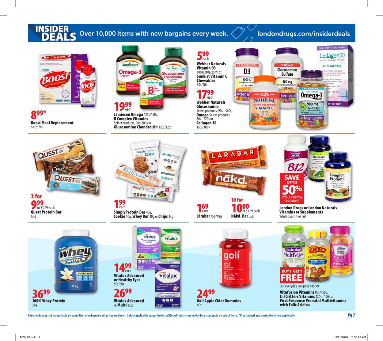 London Drugs Flyer - 03/27-04/01/2020 (Page 7)