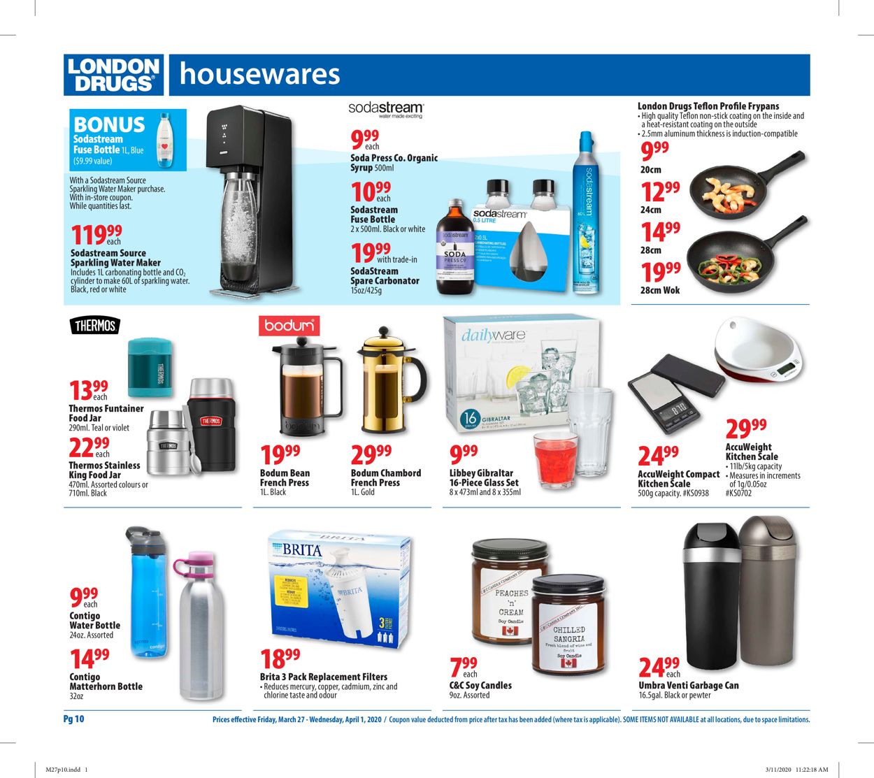London Drugs Flyer - 03/27-04/01/2020 (Page 10)