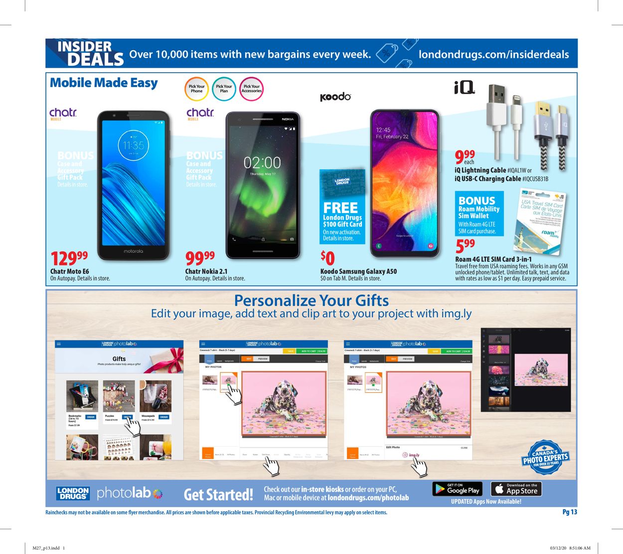 London Drugs Flyer - 03/27-04/01/2020 (Page 13)