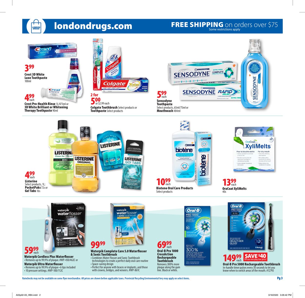 London Drugs Flyer - 04/03-04/15/2020 (Page 3)