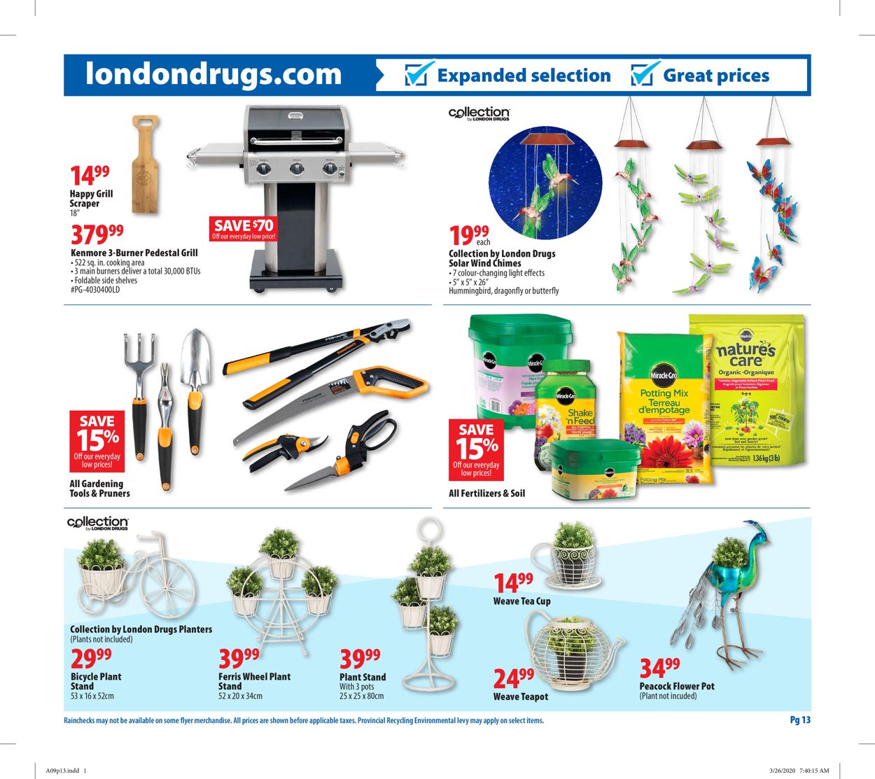 London Drugs Flyer - 04/09-04/15/2020 (Page 13)