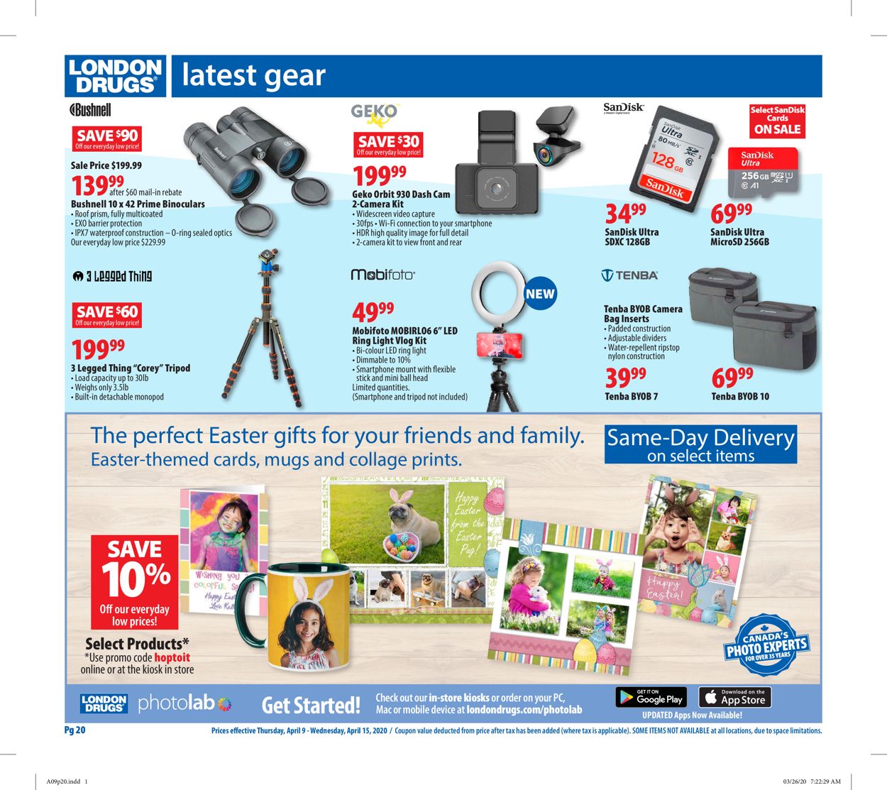London Drugs Flyer - 04/09-04/15/2020 (Page 20)