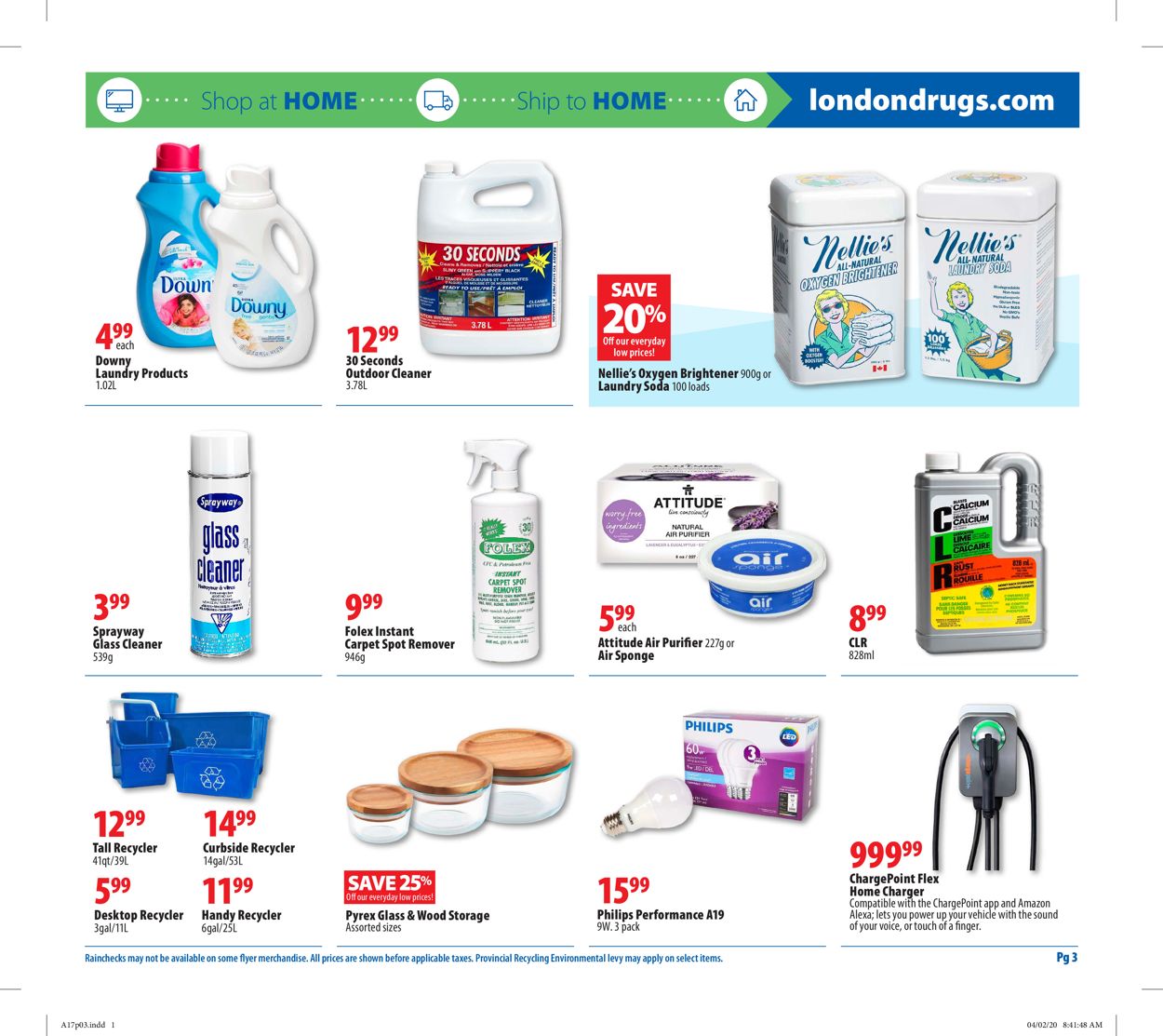 London Drugs Flyer - 04/17-04/22/2020 (Page 3)