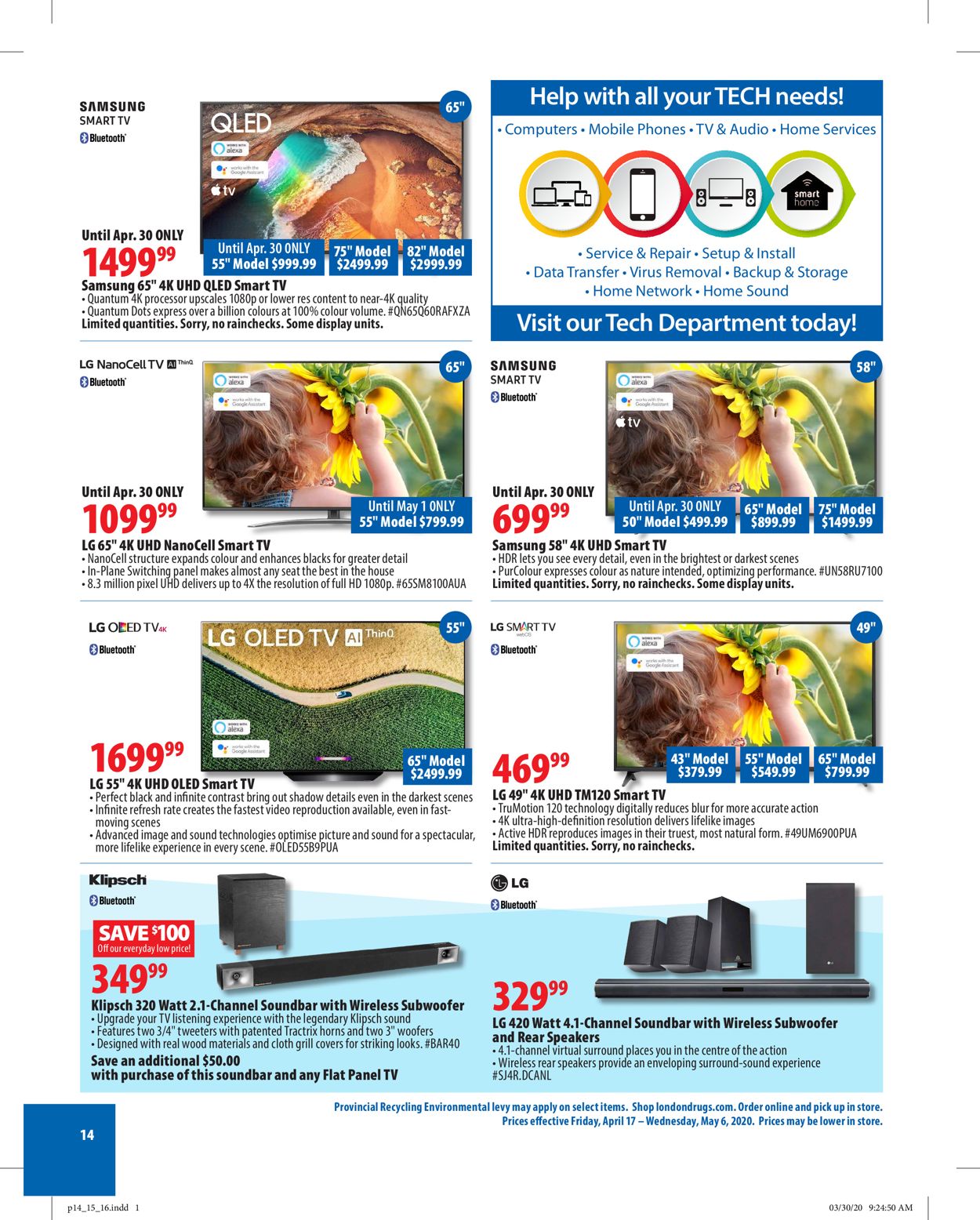 London Drugs Flyer - 04/17-05/06/2020 (Page 14)