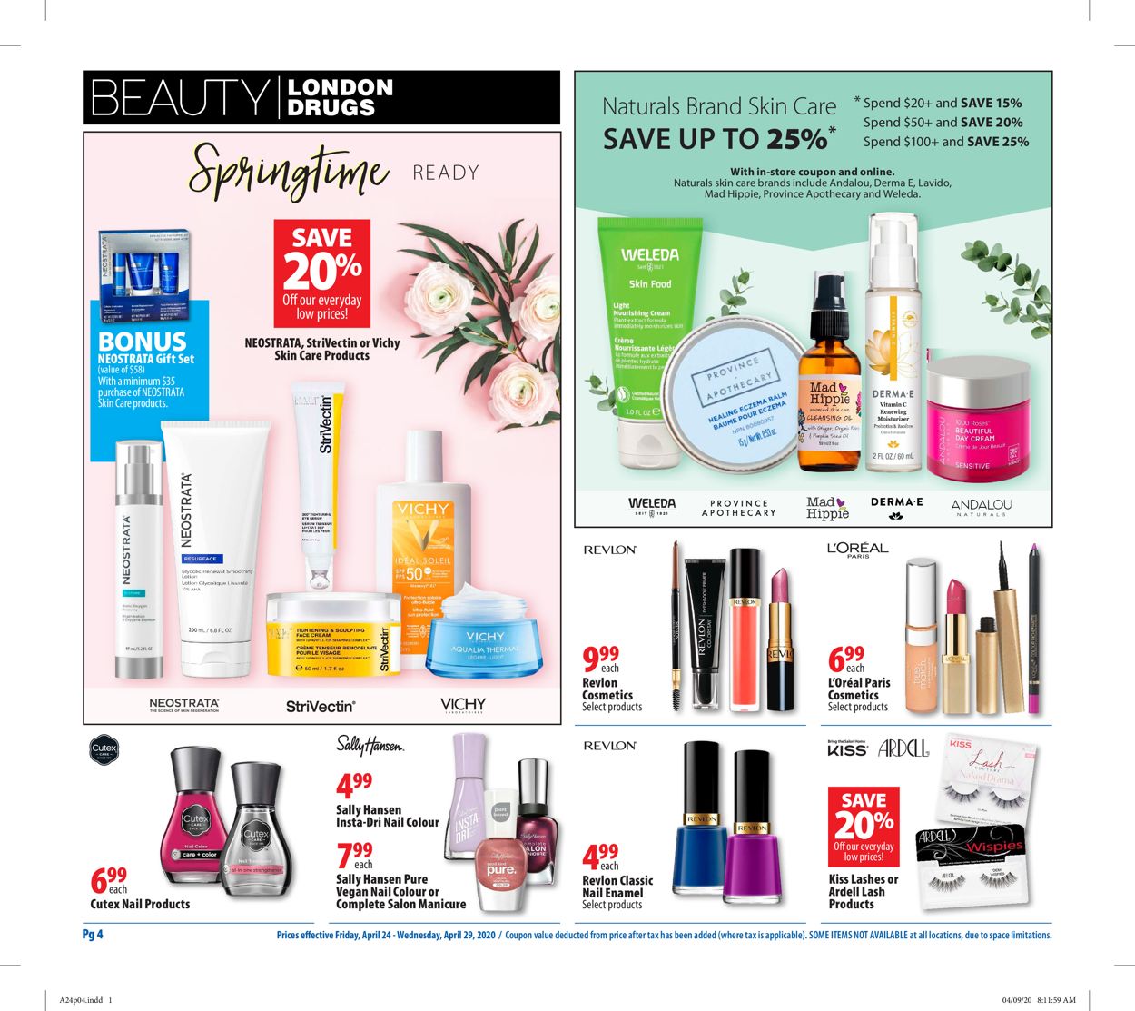 London Drugs Flyer - 04/24-04/29/2020 (Page 4)