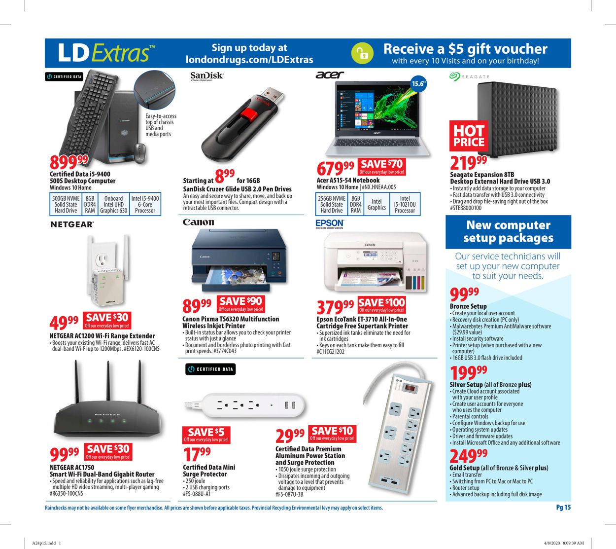 London Drugs Flyer - 04/24-04/29/2020 (Page 15)