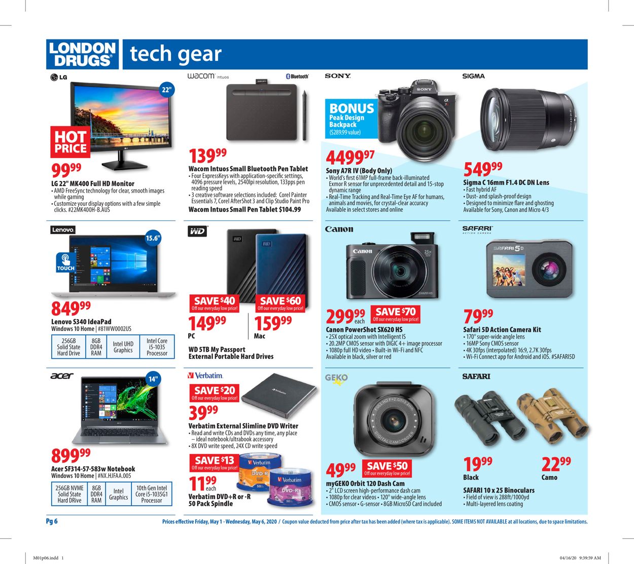 London Drugs Flyer - 05/01-05/06/2020 (Page 6)