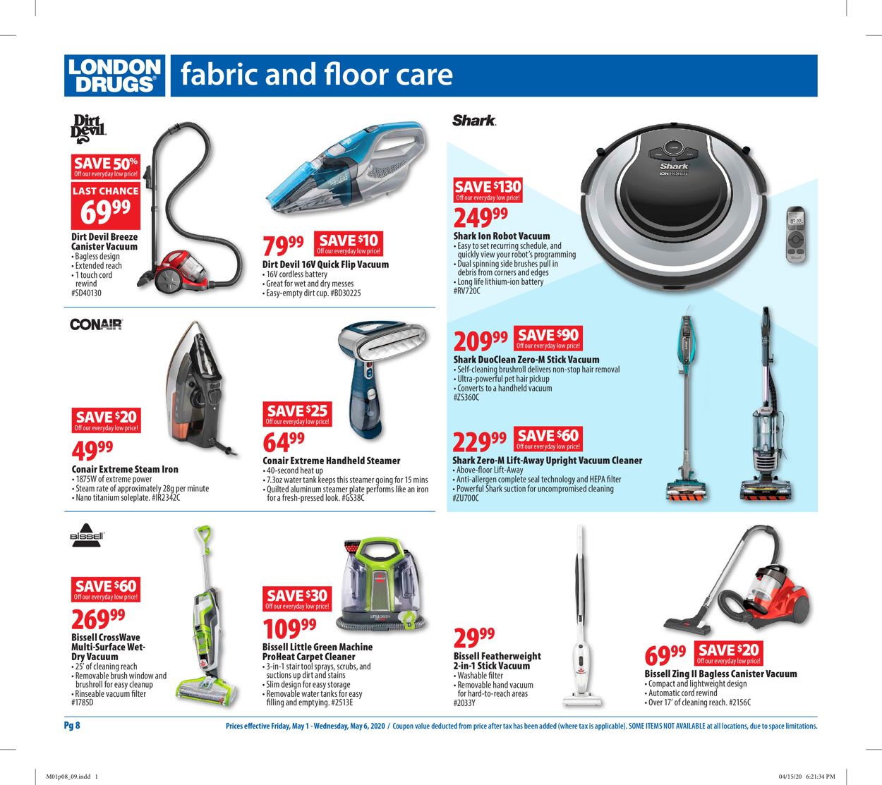 London Drugs Flyer - 05/01-05/06/2020 (Page 8)