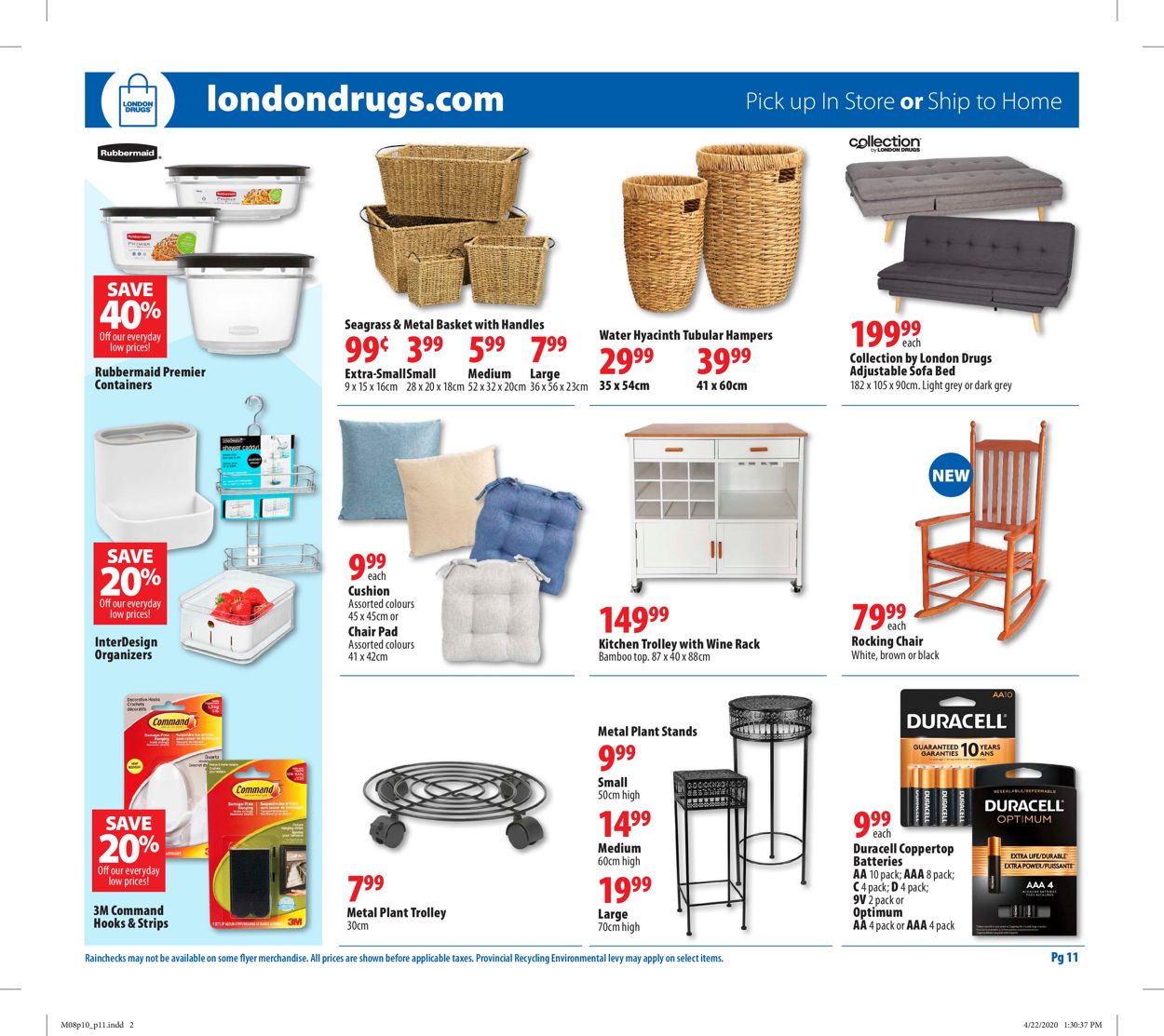 London Drugs Flyer - 05/08-05/13/2020 (Page 11)