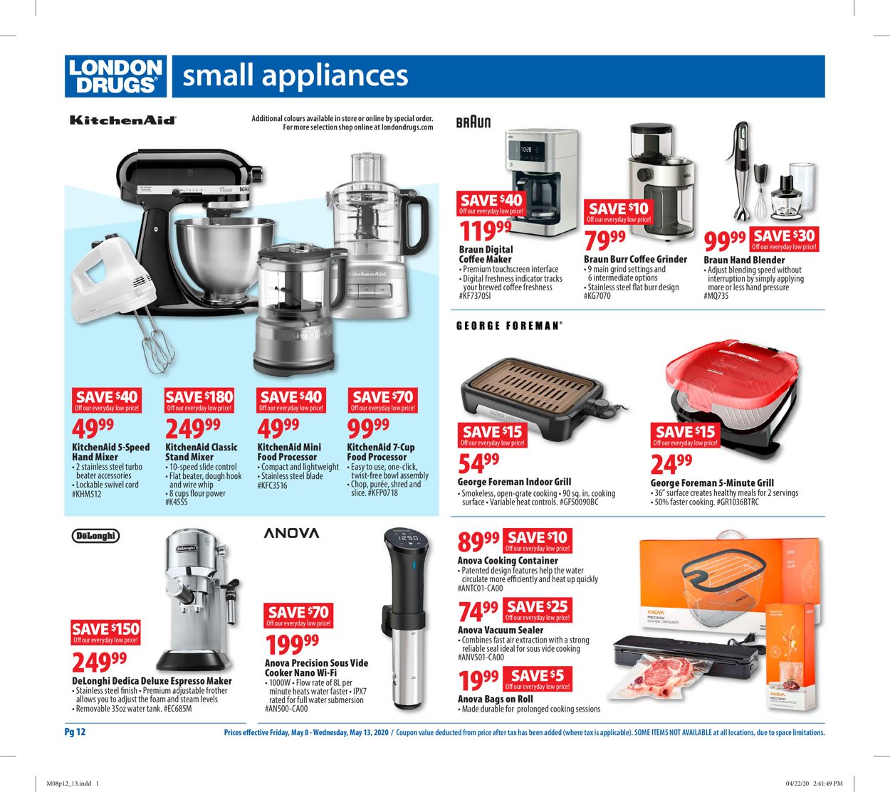 London Drugs Flyer - 05/08-05/13/2020 (Page 12)