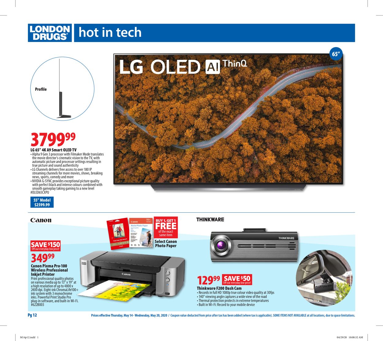 London Drugs Flyer - 05/14-05/20/2020 (Page 12)