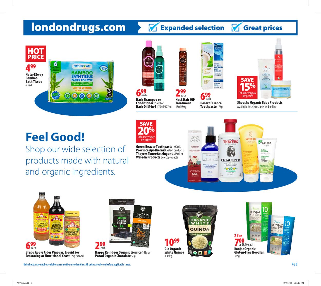 London Drugs Flyer - 08/07-08/12/2020 (Page 4)