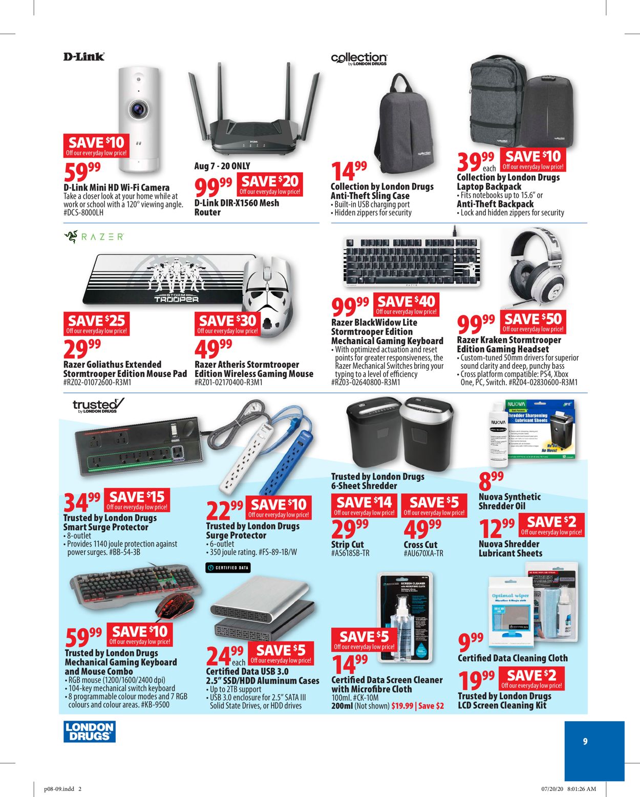 London Drugs Flyer - 08/07-08/26/2020 (Page 9)