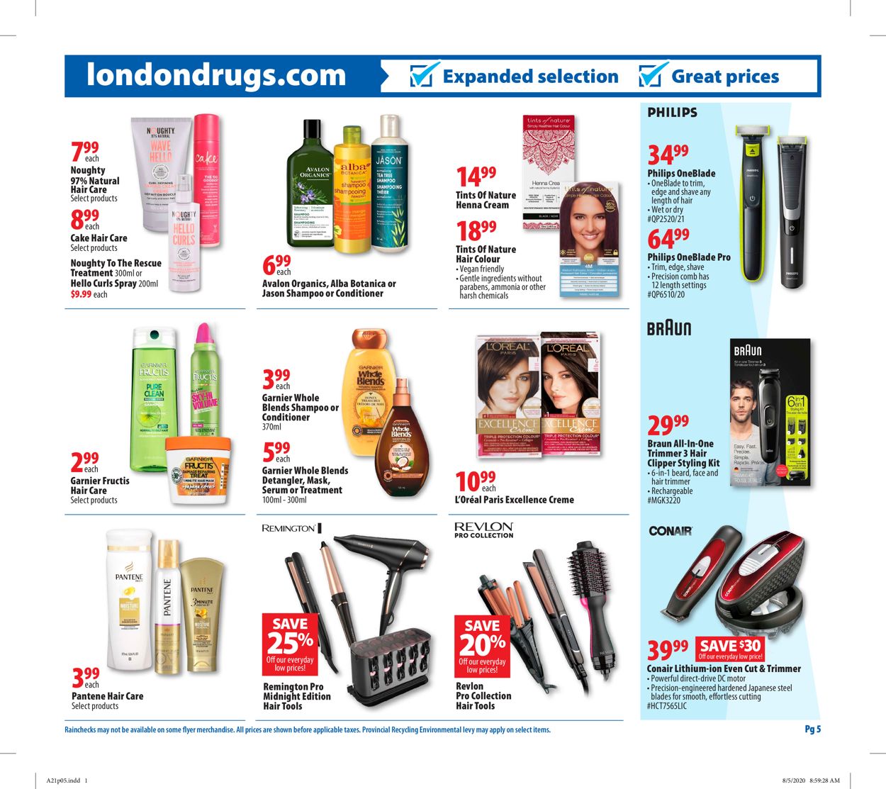 London Drugs Flyer - 08/21-08/26/2020 (Page 7)