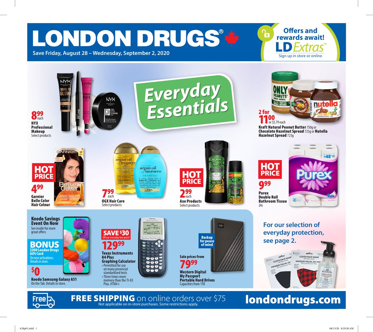 London Drugs Flyer - 08/28-09/02/2020