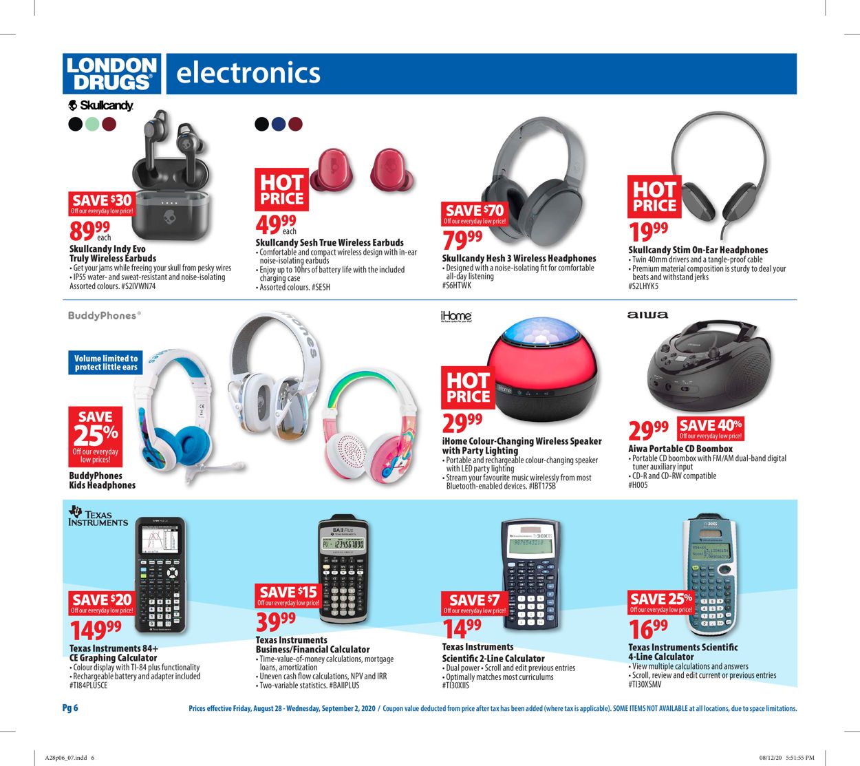 London Drugs Flyer - 08/28-09/02/2020 (Page 7)