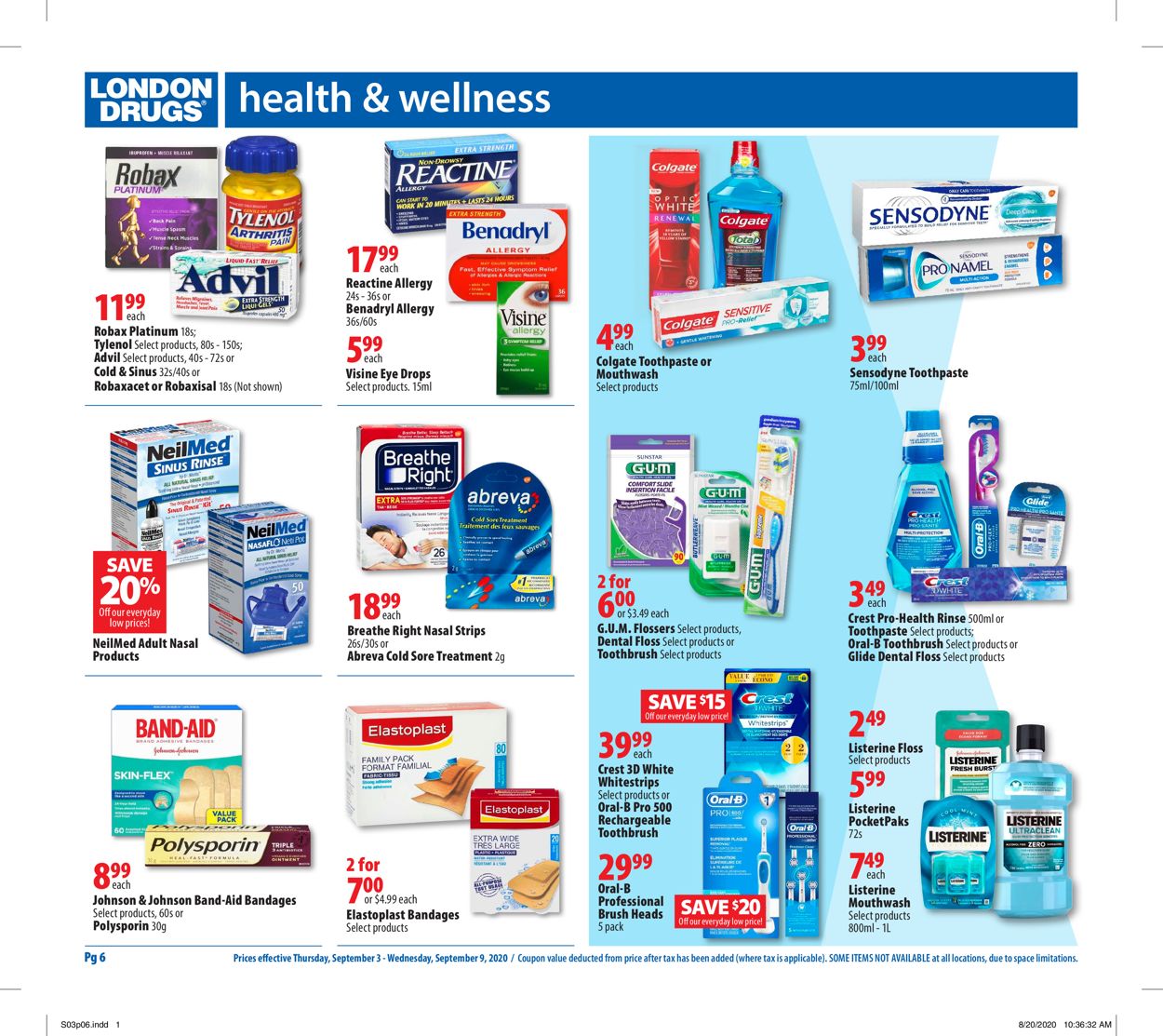London Drugs Flyer - 09/03-09/09/2020 (Page 7)