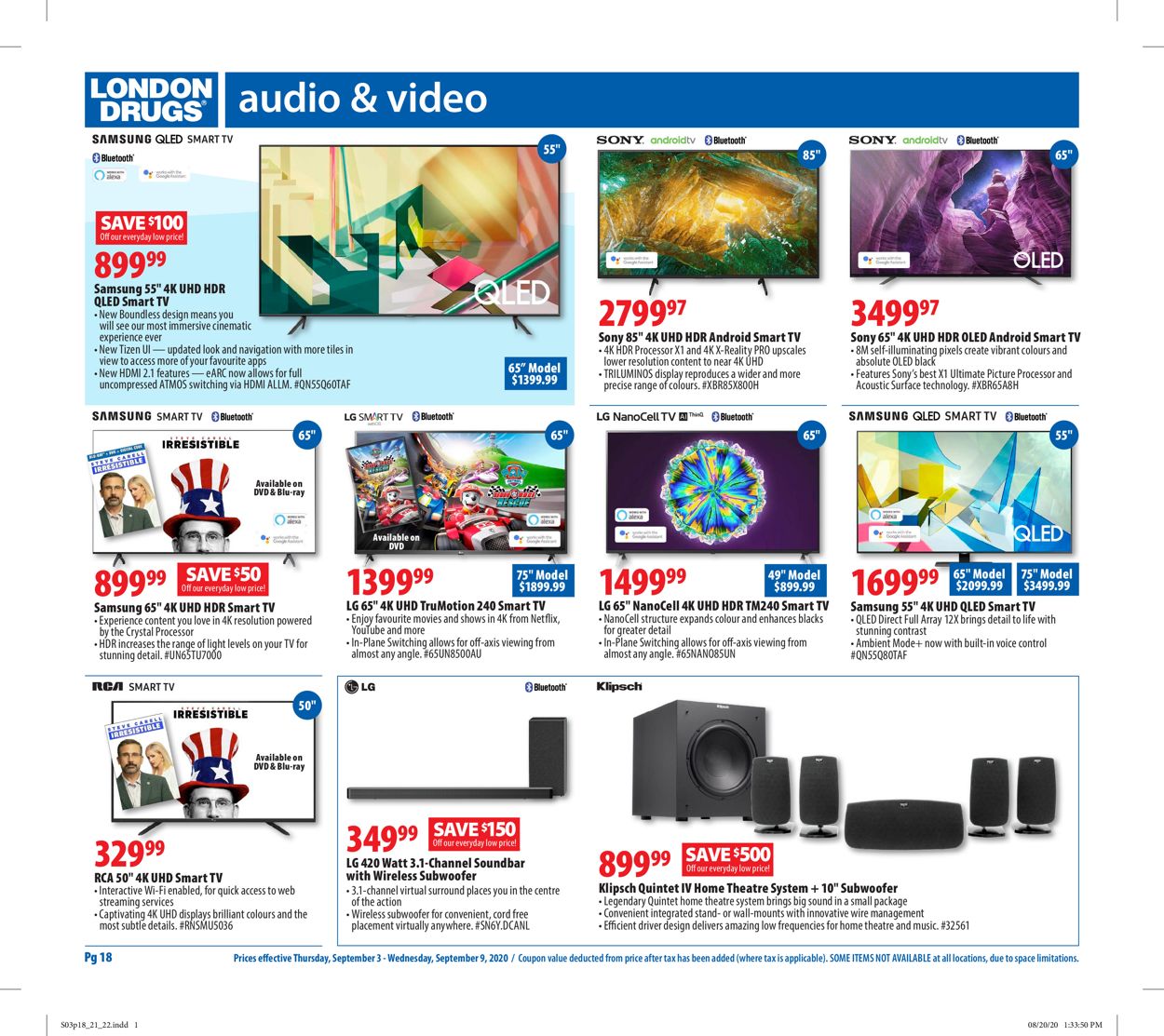 London Drugs Flyer - 09/03-09/09/2020 (Page 19)