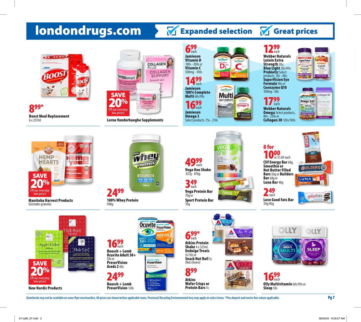 London Drugs Flyer - 09/11-09/16/2020 (Page 7)