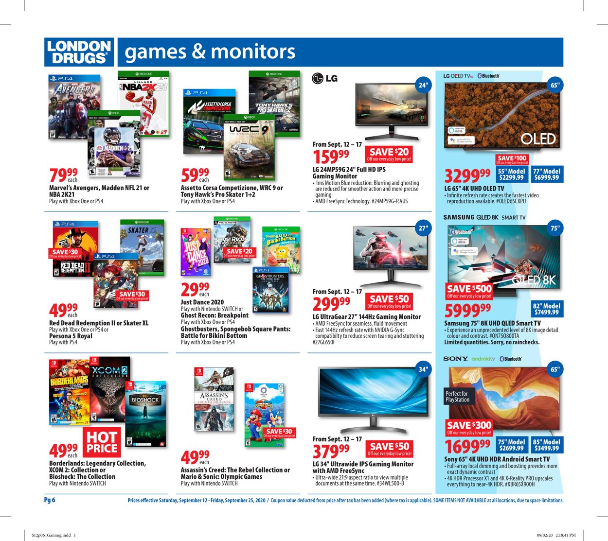 London Drugs Flyer - 09/12-09/25/2020 (Page 6)