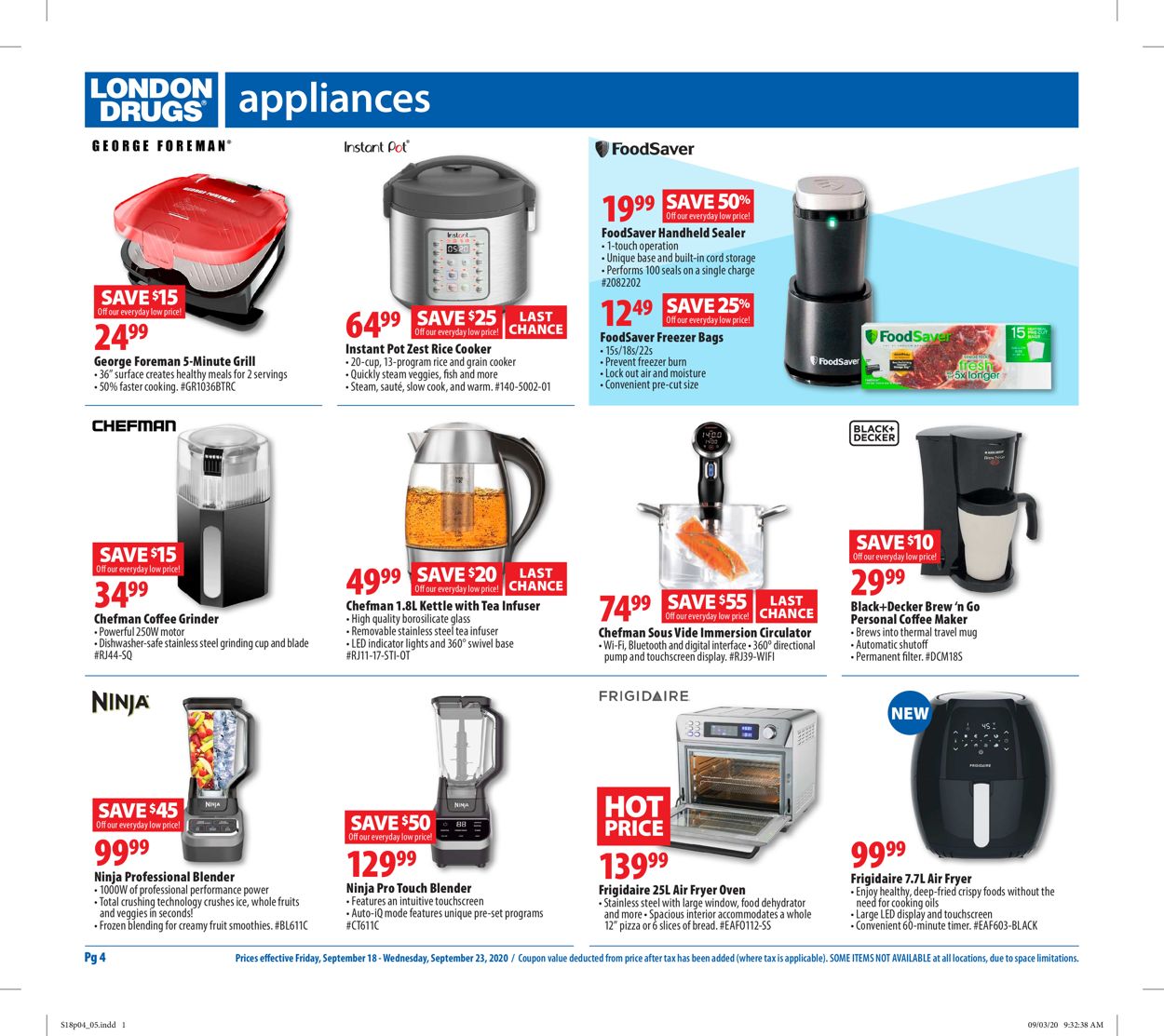 London Drugs Flyer - 09/18-09/23/2020 (Page 4)