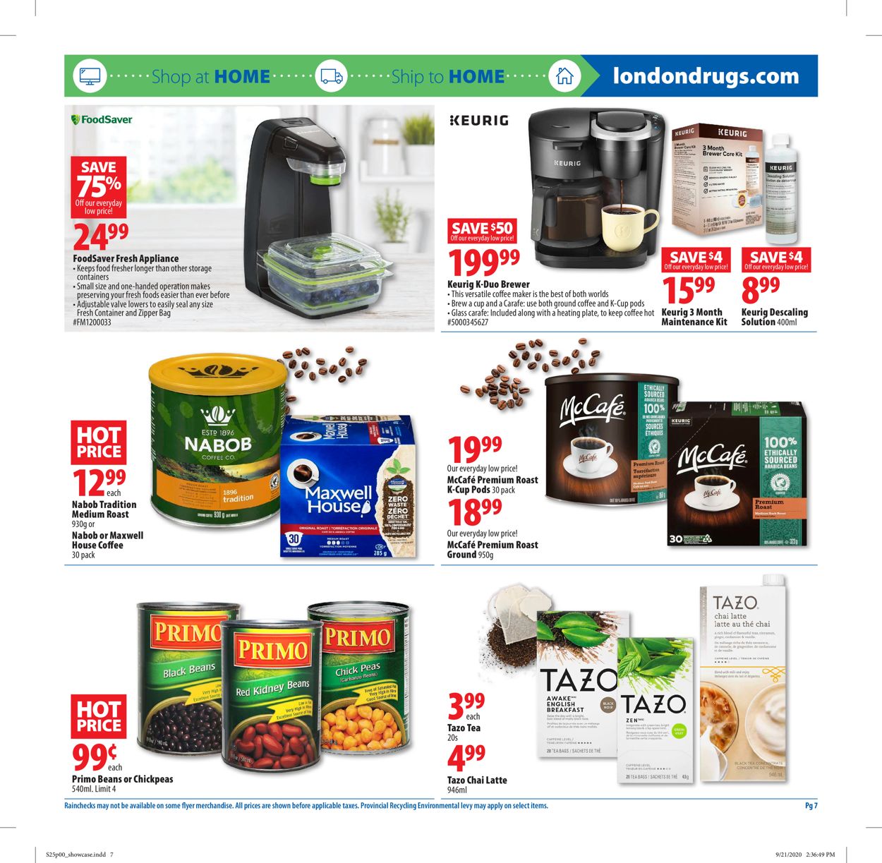 London Drugs Flyer - 09/25-10/07/2020 (Page 7)