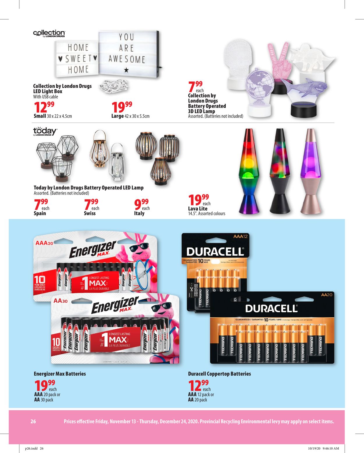London Drugs Holiday 2020 Flyer - 11/13-12/24/2020 (Page 26)