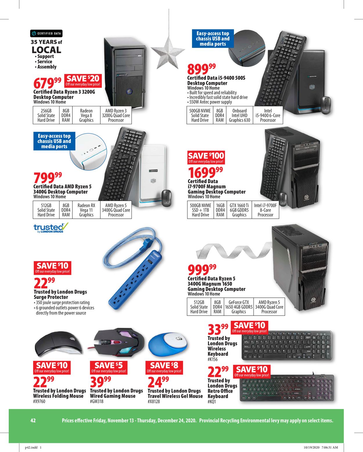 London Drugs Holiday 2020 Flyer - 11/13-12/24/2020 (Page 42)