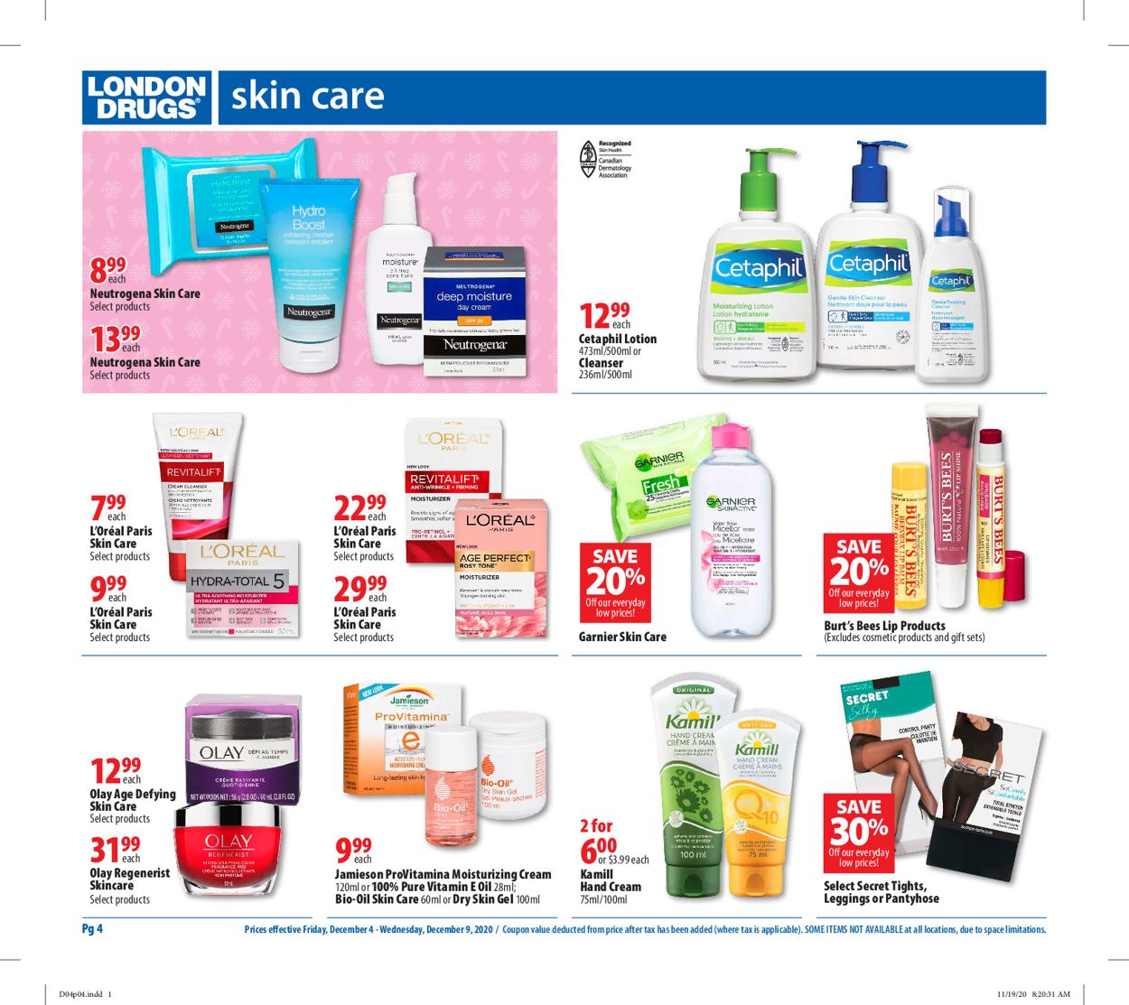 London Drugs - Holiday 2020 Flyer - 12/04-12/09/2020 (Page 4)