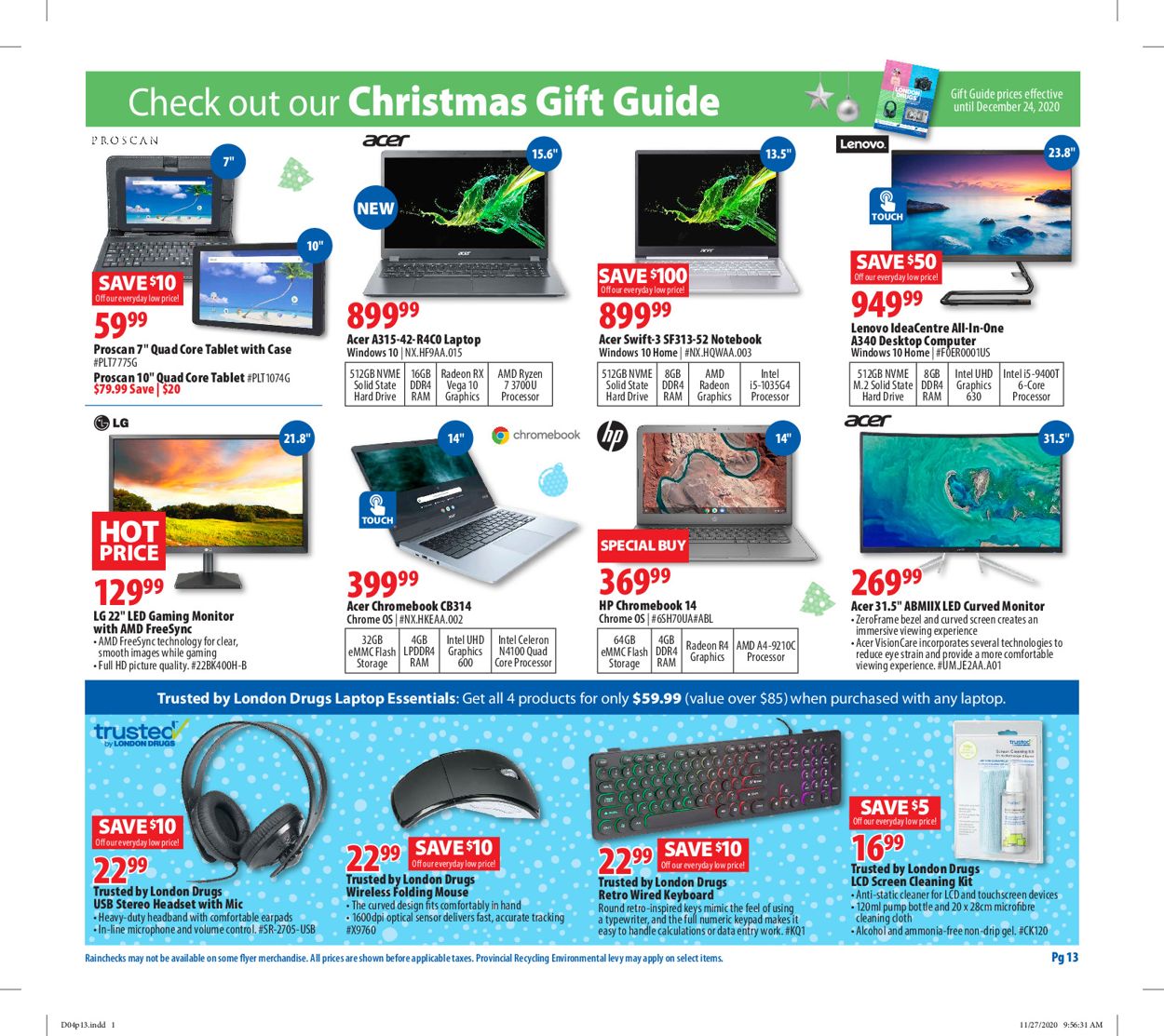 London Drugs - Holiday 2020 Flyer - 12/04-12/09/2020 (Page 13)