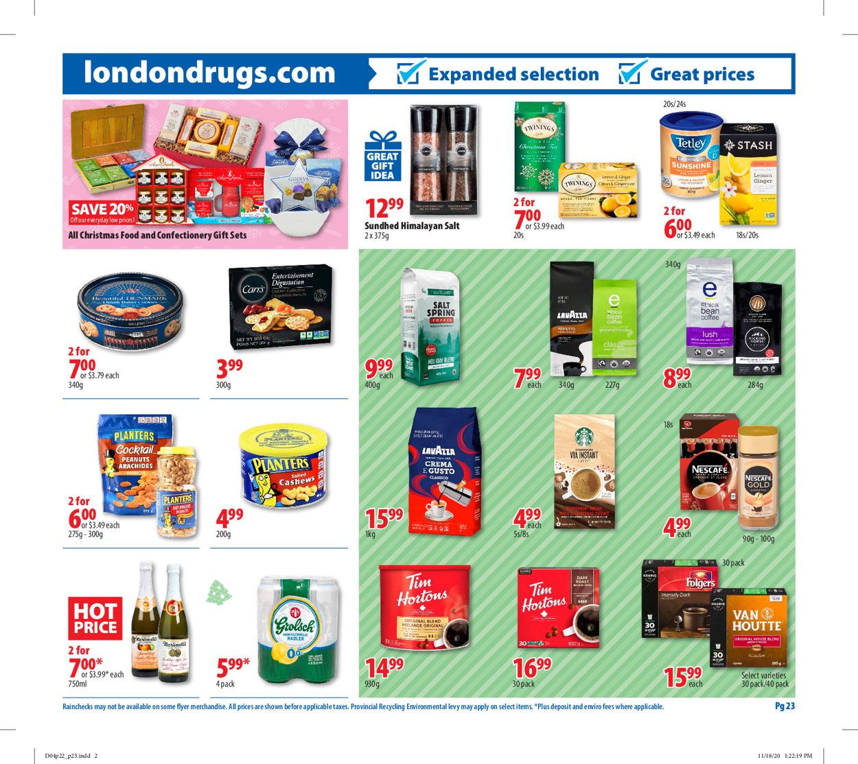 London Drugs - Holiday 2020 Flyer - 12/04-12/09/2020 (Page 23)