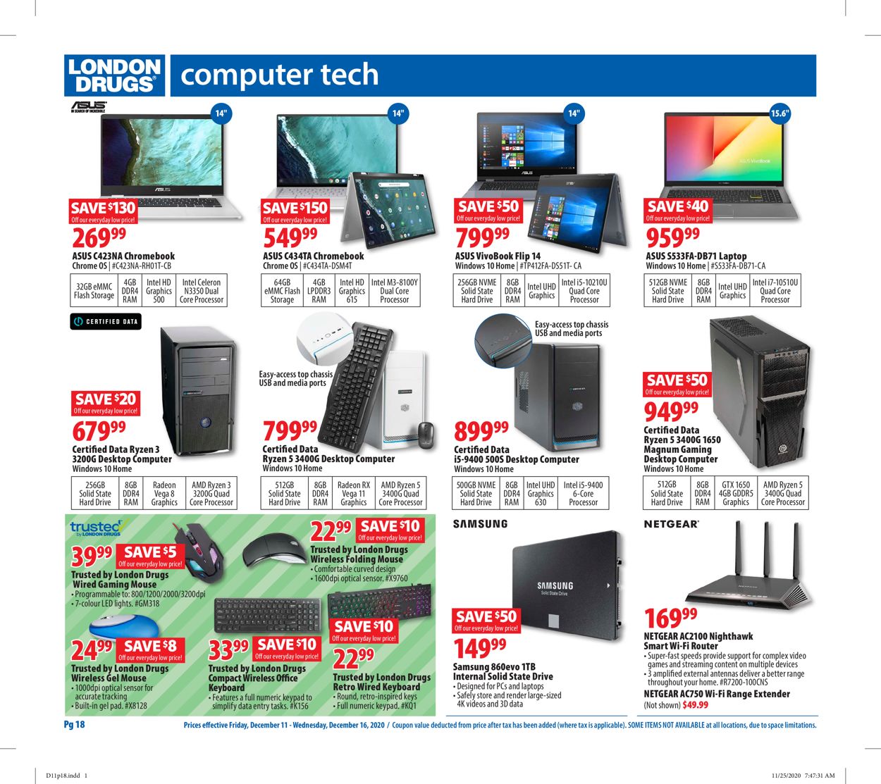 London Drugs - Holiday 2020 Flyer - 12/11-12/16/2020 (Page 20)