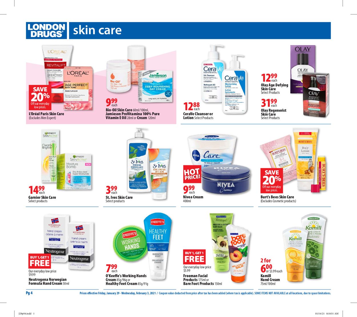 London Drugs Flyer - 01/29-02/03/2021 (Page 4)