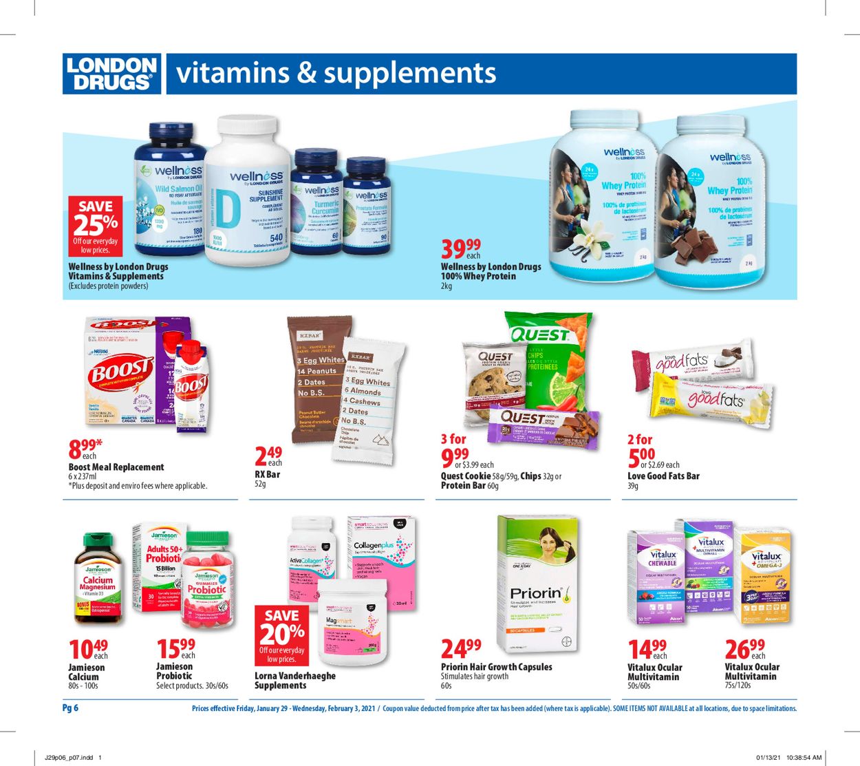 London Drugs Flyer - 01/29-02/03/2021 (Page 6)