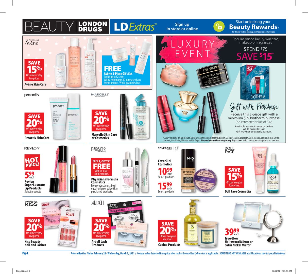 London Drugs Flyer - 02/26-03/03/2021 (Page 4)