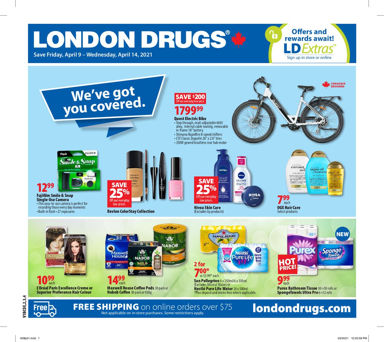 London Drugs Flyer - 04/09-04/14/2021
