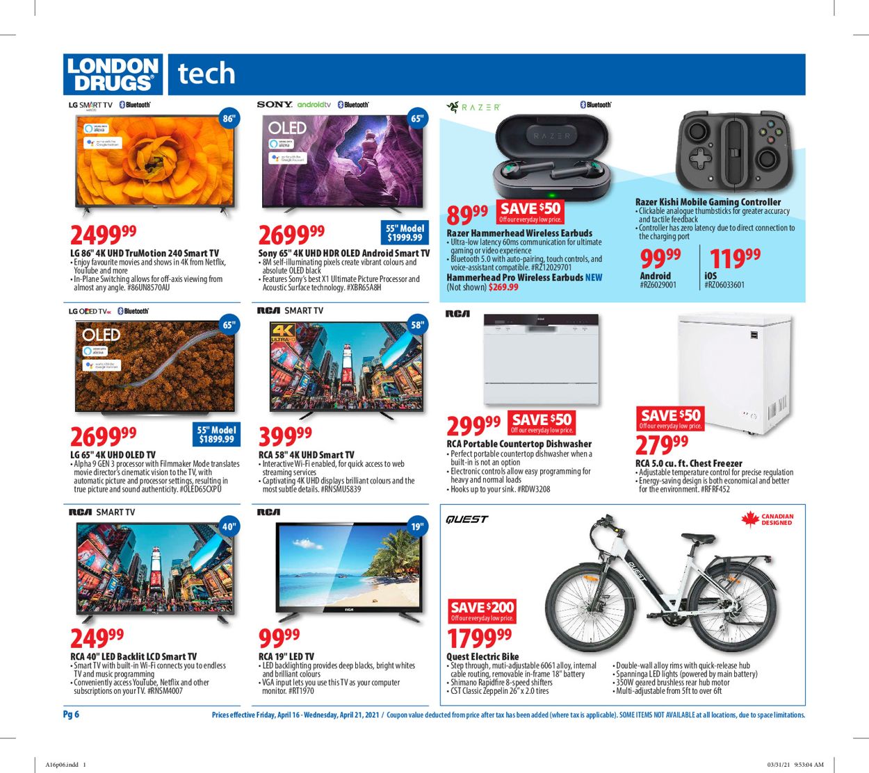 London Drugs Flyer - 04/16-04/21/2021 (Page 8)