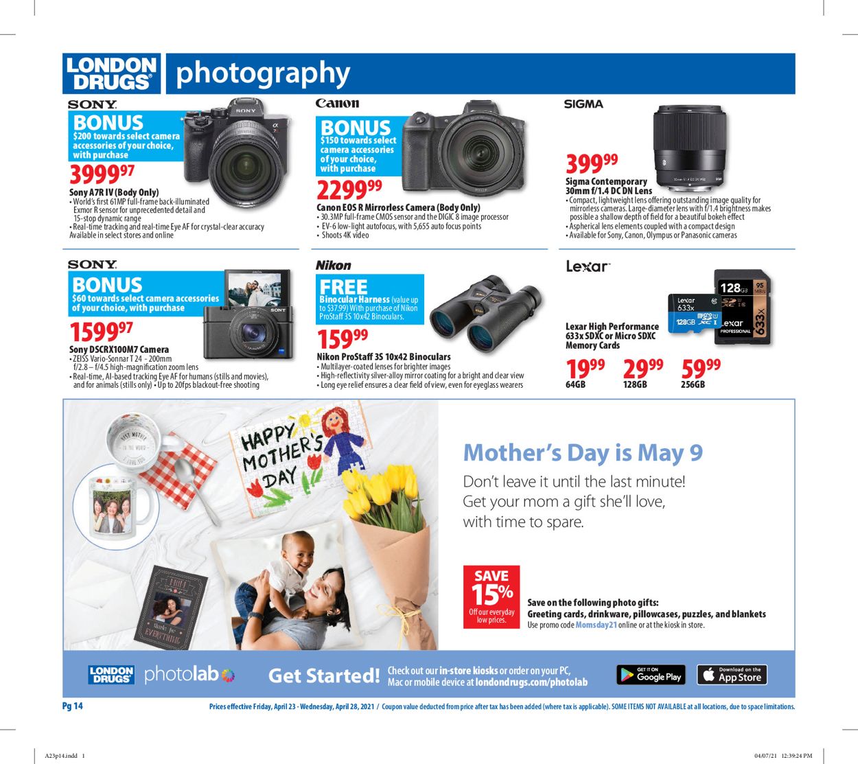 London Drugs Flyer - 04/23-04/28/2021 (Page 16)