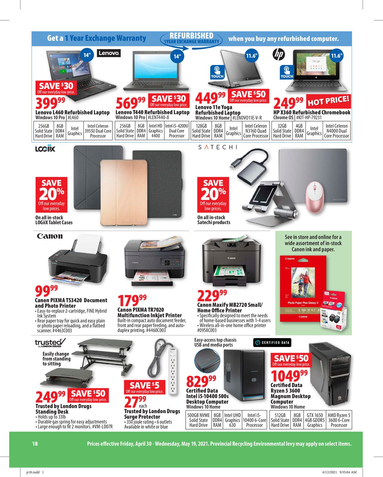 London Drugs Flyer - 04/30-05/19/2021 (Page 18)