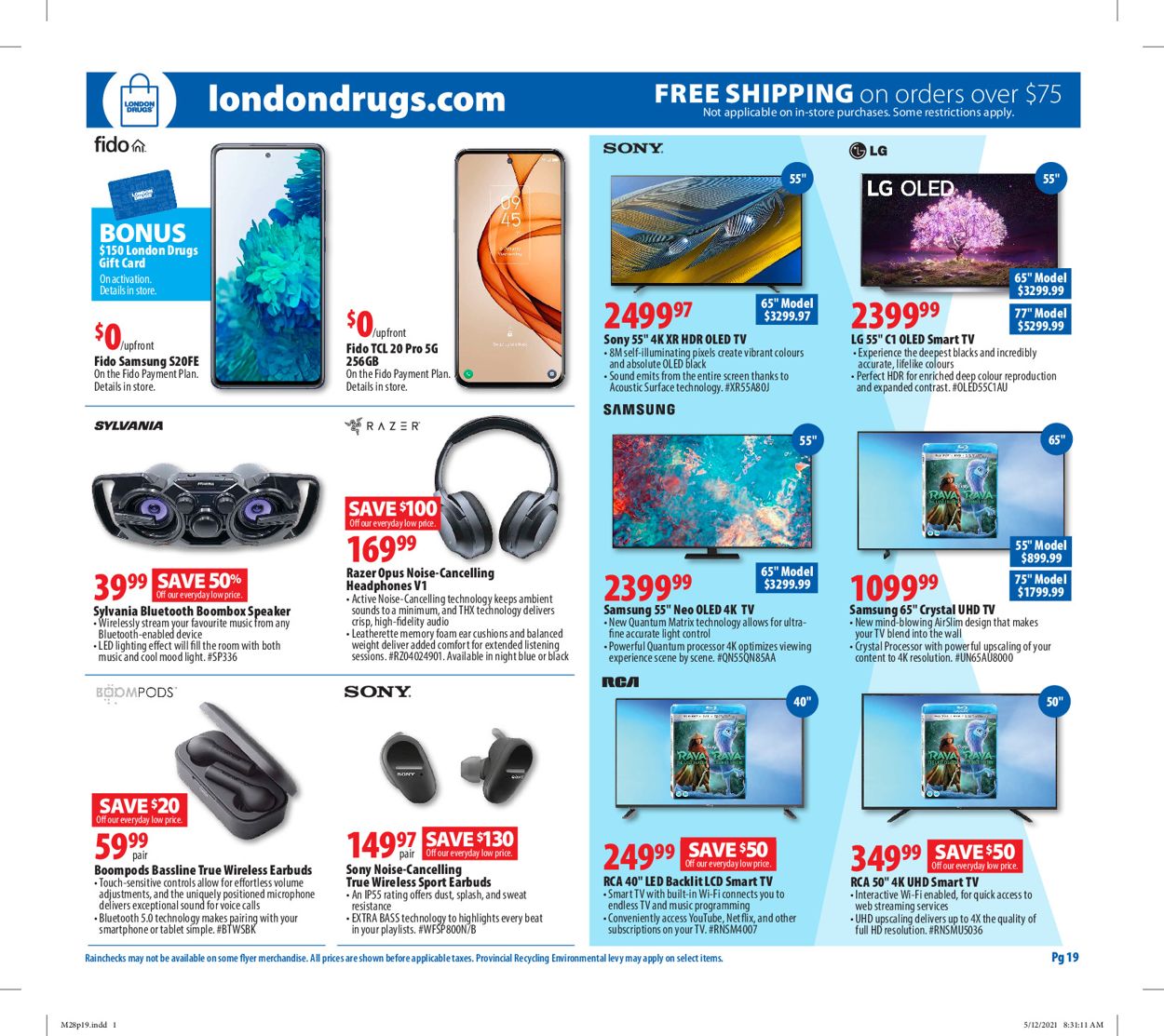 London Drugs Flyer - 05/28-06/02/2021 (Page 19)