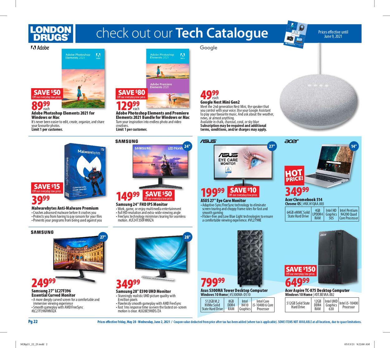 London Drugs Flyer - 05/28-06/02/2021 (Page 22)