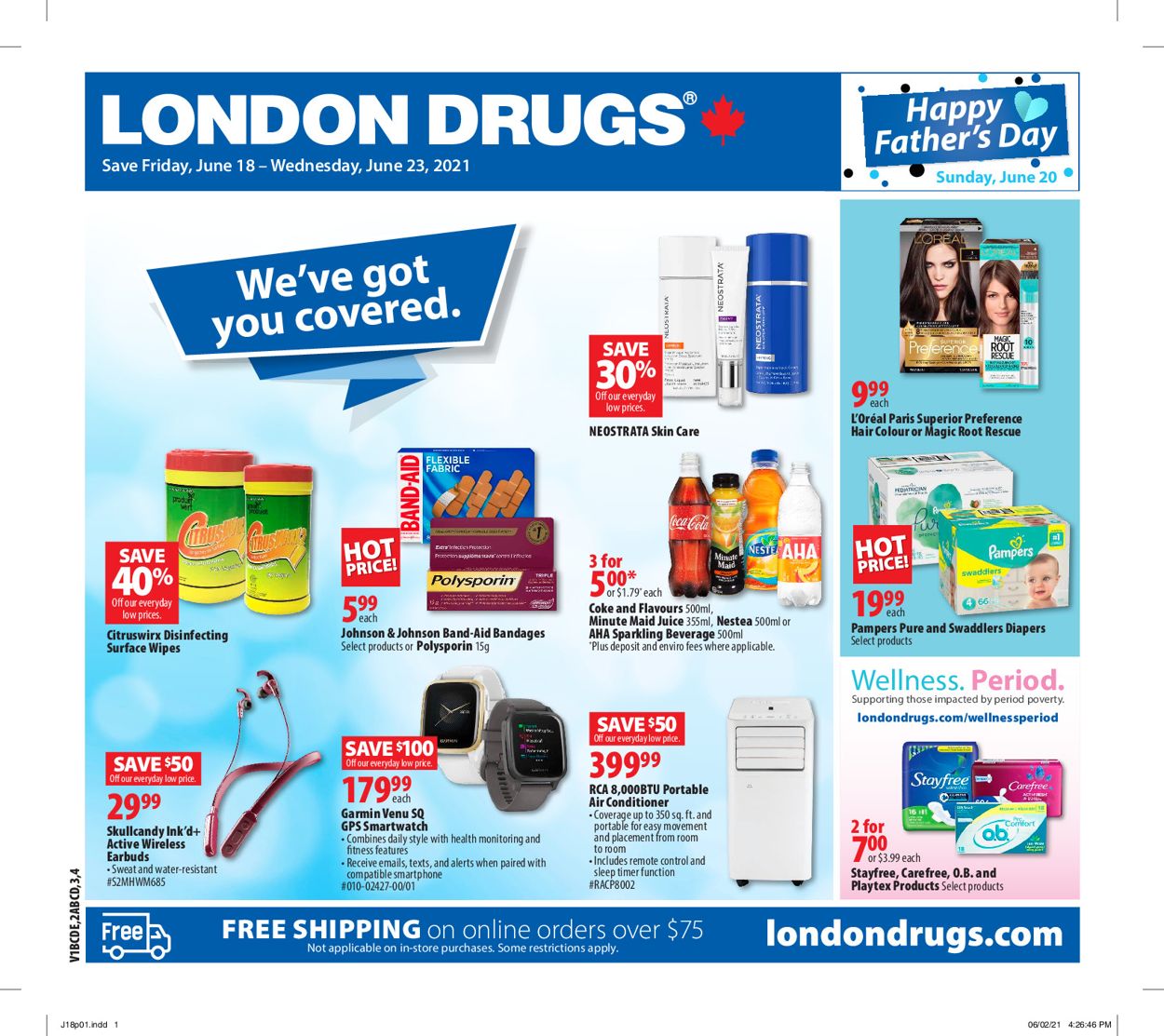 London Drugs Flyer - 06/18-06/23/2021
