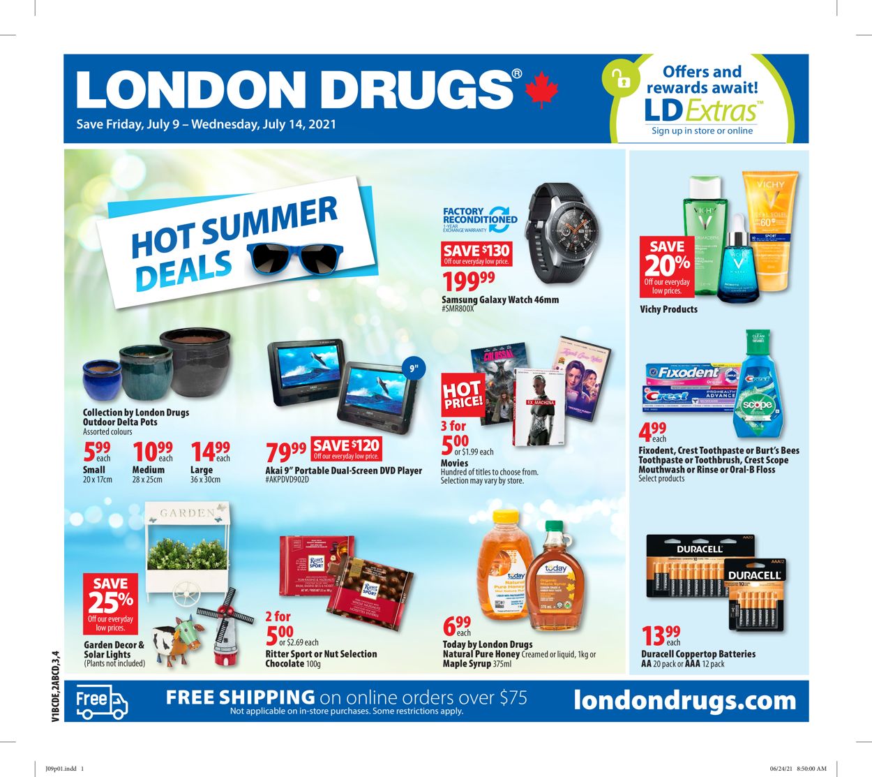 London Drugs Flyer - 07/09-07/14/2021