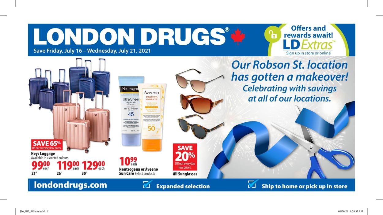 London Drugs Flyer - 07/16-07/21/2021