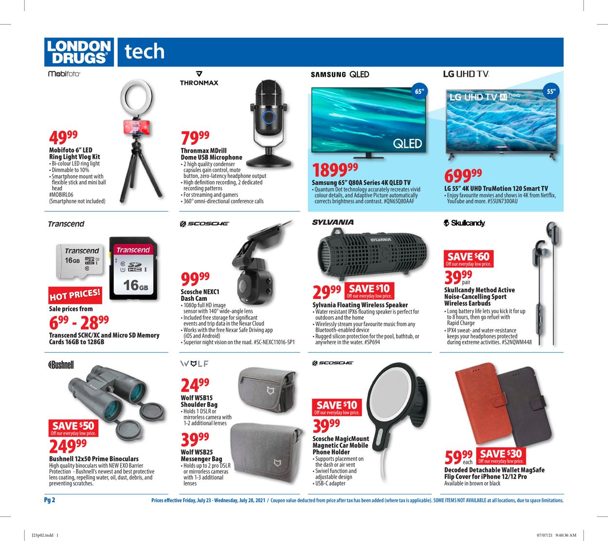 London Drugs Flyer - 07/23-07/28/2021 (Page 2)