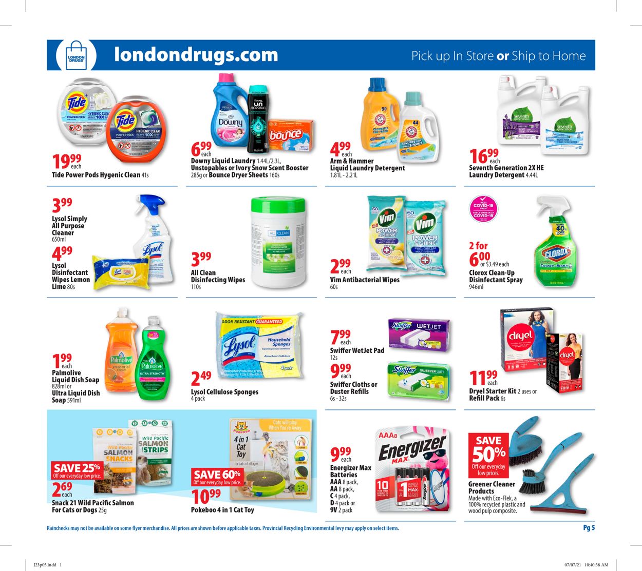 London Drugs Flyer - 07/23-07/28/2021 (Page 5)